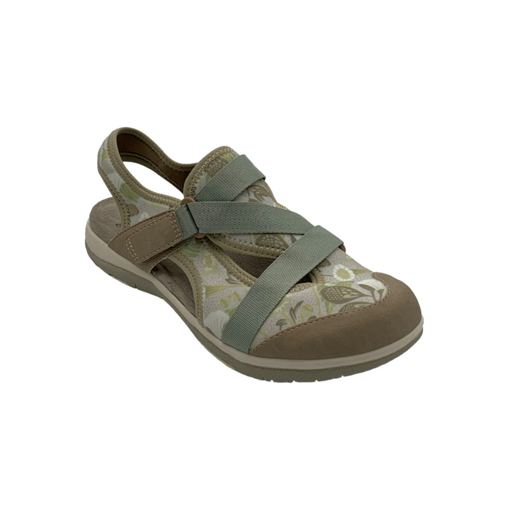 Earth Origins Closed-Toe Sport Sandals Stacy Floral - Medium - Picture 4 of 4